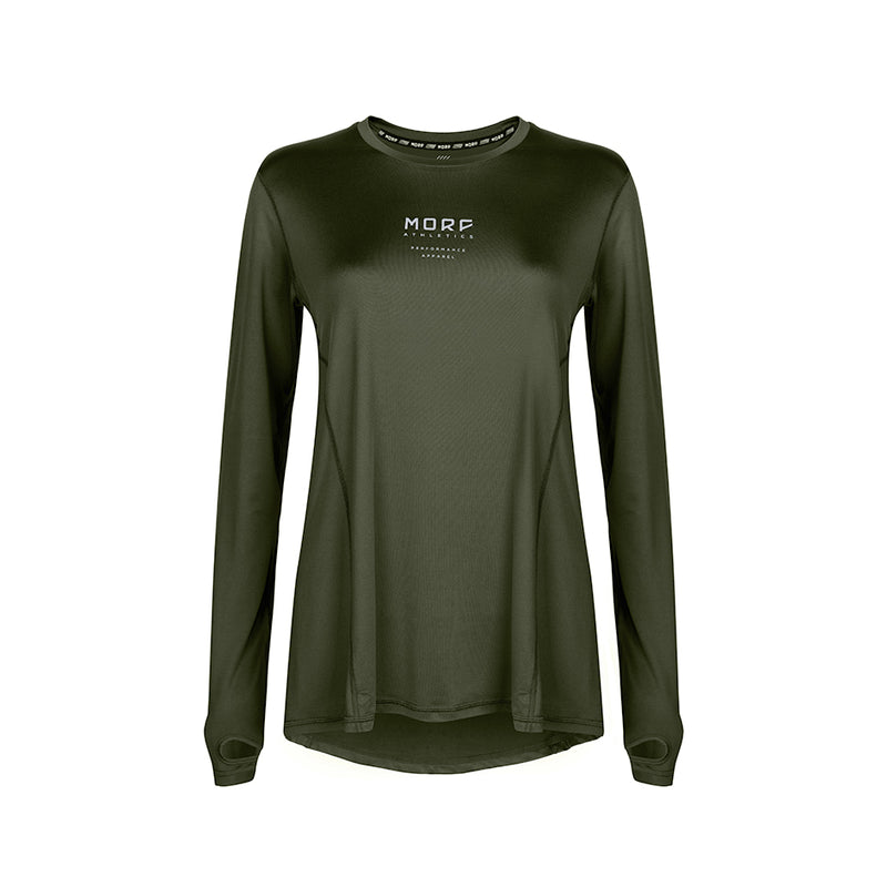 Run Performance Long Sleeve Olive