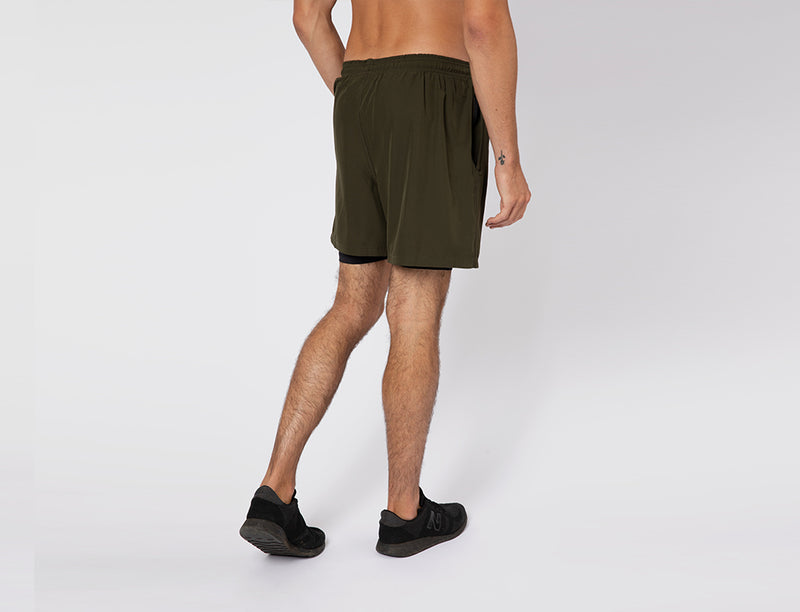 Olive Perform Shorts